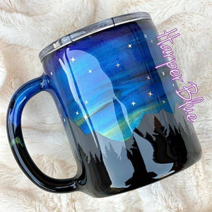 Northern Lights Mica Tumbler